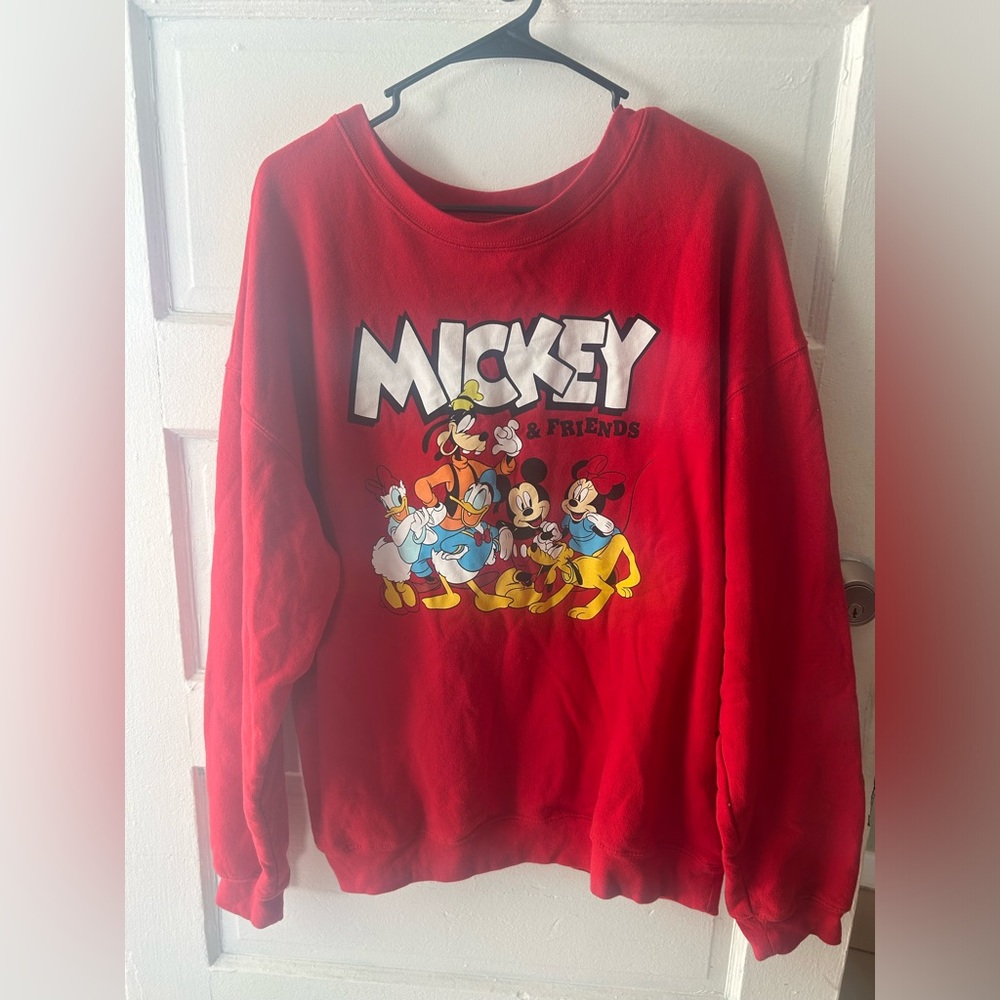 mickey & friends disney pullover